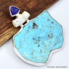 Gros pendentif Turquoise Kingman Lapis lazuli Bijoux en Turquoise Kingman SK14