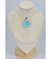 Gros pendentif Turquoise Kingman Lapis lazuli Bijoux en Turquoise Kingman SK14