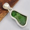 Pendentif Chrome diopside brut asymétrique Bijoux en Chrome Diopside SK15