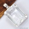 Gros pendentif facetté Cristal de Roche 22 gr Bijoux en Cristal de roche SK16.2