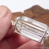 Gros pendentif facetté Cristal de Roche 22 gr Bijoux en Cristal de roche SK16.2