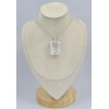 Gros pendentif facetté Cristal de Roche 22 gr Bijoux en Cristal de roche SK16.2