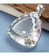 Gros pendentif trilliant Cristal de Roche Bijoux en Cristal de roche SK16.3