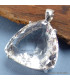 Gros pendentif trilliant Cristal de Roche Bijoux en Cristal de roche SK16.3