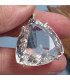 Gros pendentif trilliant Cristal de Roche Bijoux en Cristal de roche SK16.3