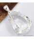 Gros pendentif goutte Cristal de Roche - 2 Bijoux en Cristal de roche SK16.6