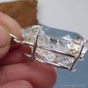 Gros pendentif goutte Cristal de Roche - 2 Bijoux en Cristal de roche SK16.6