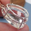 Gros pendentif goutte Cristal de Roche - 2 Bijoux en Cristal de roche SK16.6