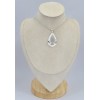 Gros pendentif goutte Cristal de Roche - 2 Bijoux en Cristal de roche SK16.6