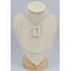 Grand pendentif Cristal de roche facetté Bijoux en Cristal de roche SK16.5