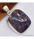 Pendentif Opale boulder marron mauve Bijoux en Opale Boulder SK18