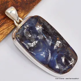 Gros Pendentif Opale boulder forme libre - Bijoux en Opale Boulder