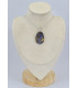Pendentif Authentique Opale Boulder mauve Bijoux en Opale Boulder SK18.3
