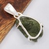 Authentique Moldavite pendentif argent (6) Bijoux en Moldavite SK17.6