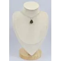 Authentique pendentif Moldavite grade AAA - Bijoux en Moldavite