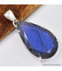 Pendentif Labradorite bleue facettée Bijoux en Labradorite Bleue SK19.1