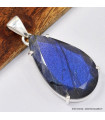 Pendentif Labradorite bleue facettée Bijoux en Labradorite Bleue SK19.1