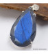 Pendentif Labradorite bleue facettée Bijoux en Labradorite Bleue SK19.1