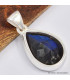 Petit pendentif goutte Labradorite bleue Bijoux en Labradorite Bleue SK19.2