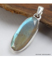 Superbe Labradorite bleu orange Bijoux en Labradorite Bleue SK19.4