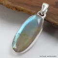 Superbe Labradorite bleu orange - Bijoux en Labradorite Bleue