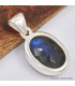 Pendentif en Authentique Labradorite bleue Bijoux en Labradorite Bleue SK19.8