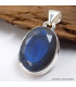 Pendentif en Authentique Labradorite bleue Bijoux en Labradorite Bleue SK19.8