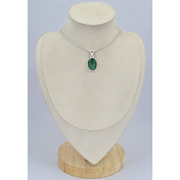Pendentif Emeraude oval Bijoux en Emeraude SK21