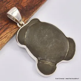 Pendentif argent Fairy Stone - Bijoux en Pierre des Fees