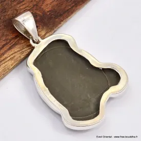 Pendentif argent Fairy Stone - Bijoux en Pierre des Fees