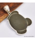 Pendentif argent Pierre des Fées Bijoux en Pierre des Fees SK22.3