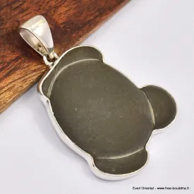 Pendentif argent Pierre des Fées - Bijoux en Pierre des Fees