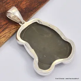 Pendentif argent Pierre des Fées - Bijoux en Pierre des Fees