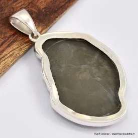 Gros pendentif fairy stone - Bijoux en Pierre des Fees