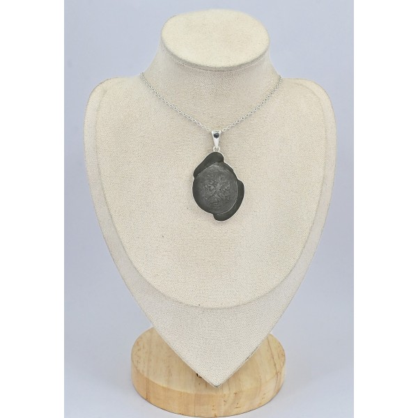 Gros pendentif fairy stone Bijoux en Pierre des Fees SK22.1