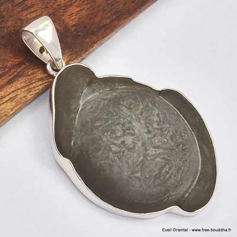 Gros pendentif fairy stone - Bijoux en Pierre des Fees