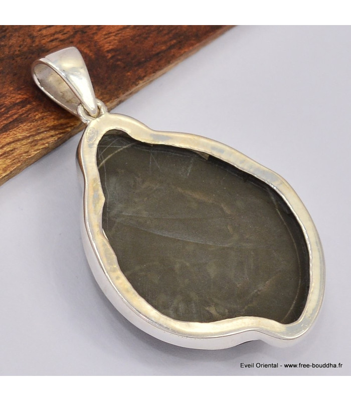 Gros pendentif Pierre des Fées Bijoux en Pierre des Fees SK22