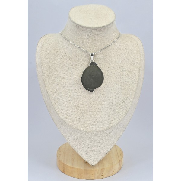 Gros pendentif Pierre des Fées Bijoux en Pierre des Fees SK22