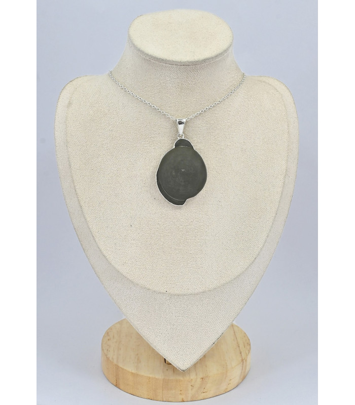 Gros pendentif Pierre des Fées Bijoux en Pierre des Fees SK22