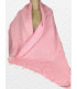 Châle pashmina laine de Yak Rose doux Châles laine de yak CPLY111