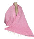 Châle en laine de yack rose marbré Châles laine de yak CPLY219