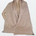 Echarpe laine cachemire motifs géométriques - Echarpes Laine Homme Femme