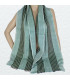 Echarpe verte homme laine cachemire Tous les pashminas ECHA85