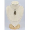 Pendentif Marquise en Silex rayé Bijoux en Silex SK23.1