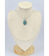 Pendentif Turquoise d'Orient ovale Bijoux en Turquoise Iranienne (Nishapur) SK24.5