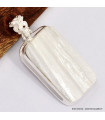 Gros Pendentif Scolecite blanche brute Bijoux en Scolecite SK27