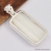 Gros Pendentif Scolecite blanche brute Bijoux en Scolecite SK27