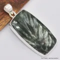 Grand pendentif en Séraphinite - Bijoux en Séraphinite
