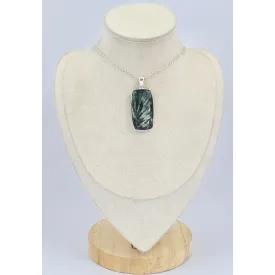 Grand pendentif en Séraphinite - Bijoux en Séraphinite