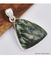 Pendentif Séraphinite asymétrique 